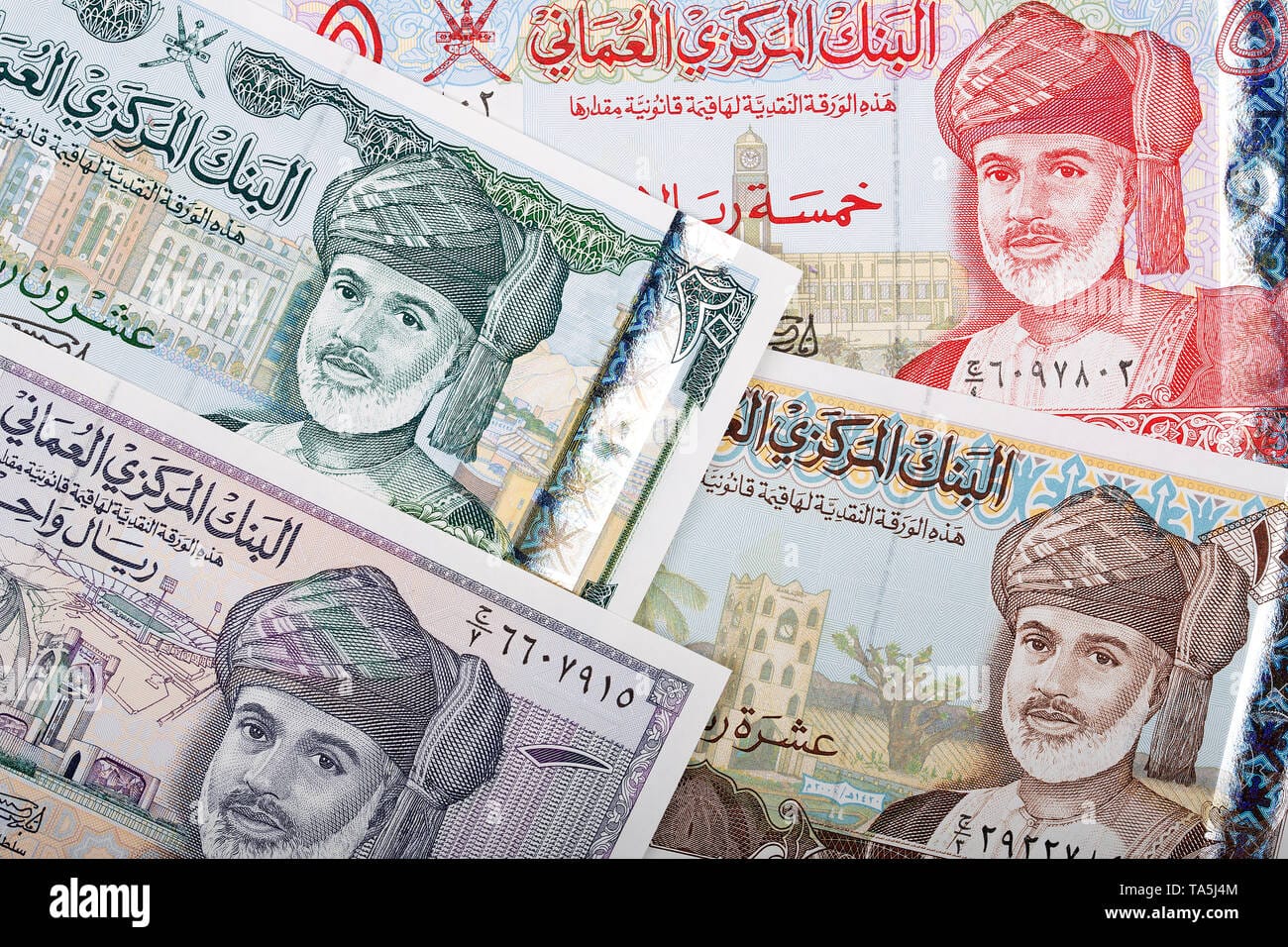 omani rial a business background TA5J4M