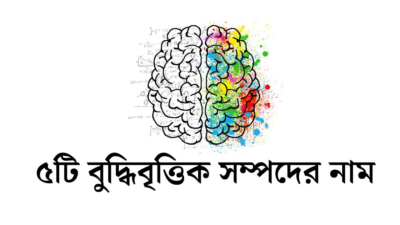 ৫টি বুদ্ধিবৃত্তিক সম্পদের নাম