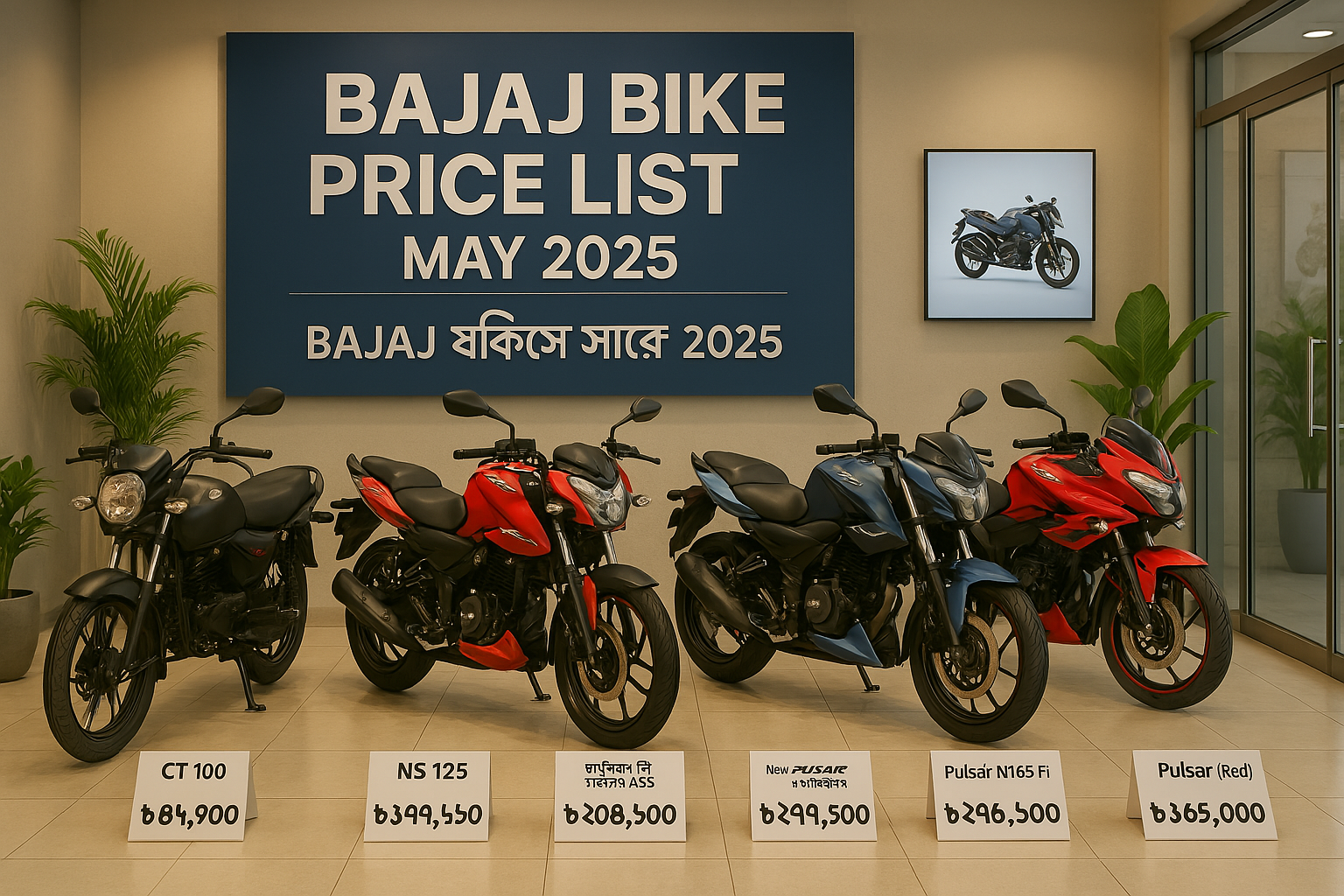 পালসার বাইক দাম কত