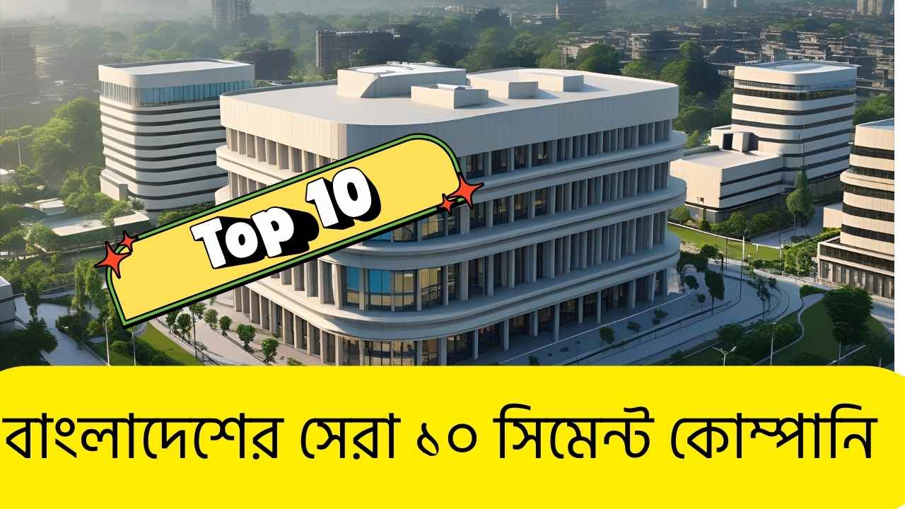 বাংলাদেশের সেরা ১০ সিমেন্ট কোম্পানি
