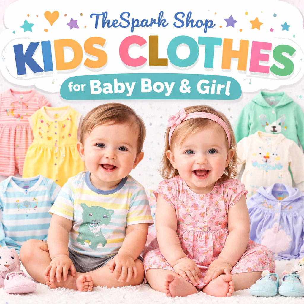 thespark shop kids clothes for baby boy & girl