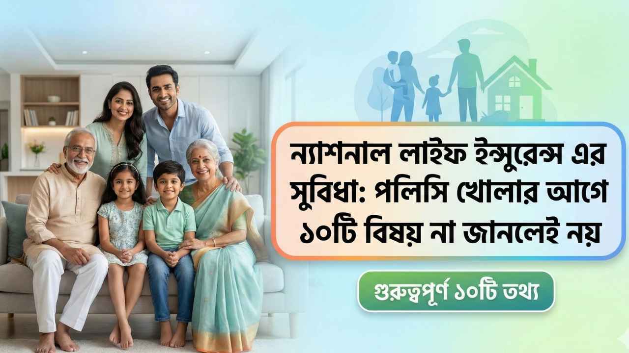 ন্যাশনাল লাইফ ইন্সুরেন্স এর সুবিধা
