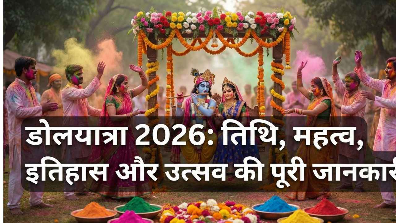 डोलयात्रा 2026: तिथि, महत्व, इतिहास और उत्सव की पूरी जानकारी