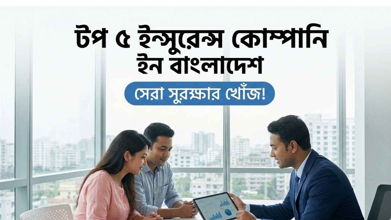 টপ ৫ ইন্সুরেন্স কোম্পানি ইন বাংলাদেশ
