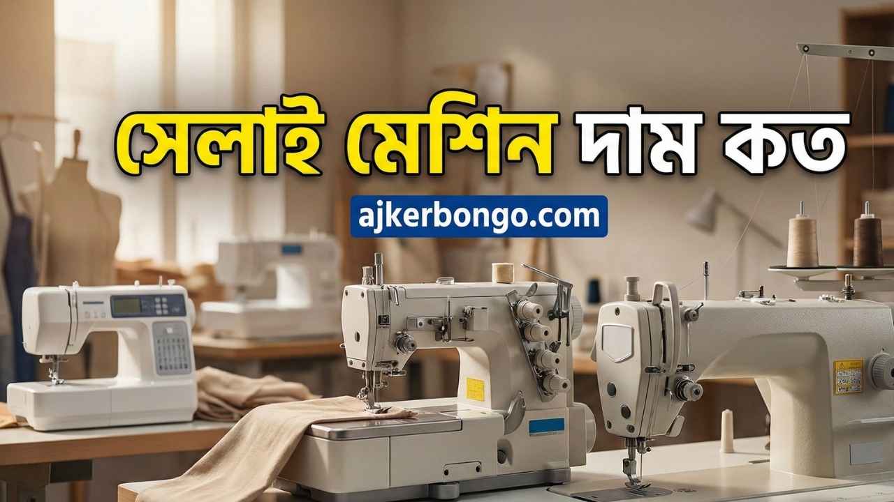 সেলাই মেশিন দাম কত