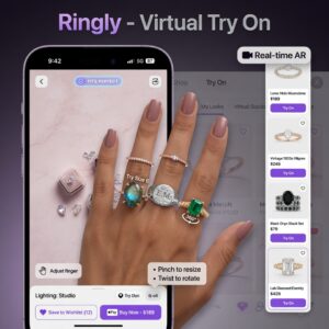 Virtual Ring Try On Apps real